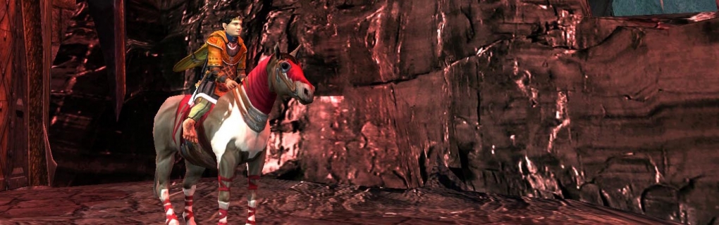Nodlos and horse