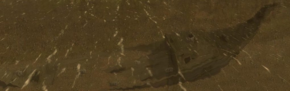 Sunken ship